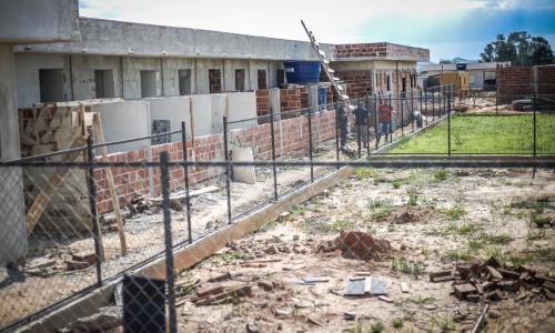 VR: obras do Batalhão de Ações com Cães avançam em ritmo acelerado